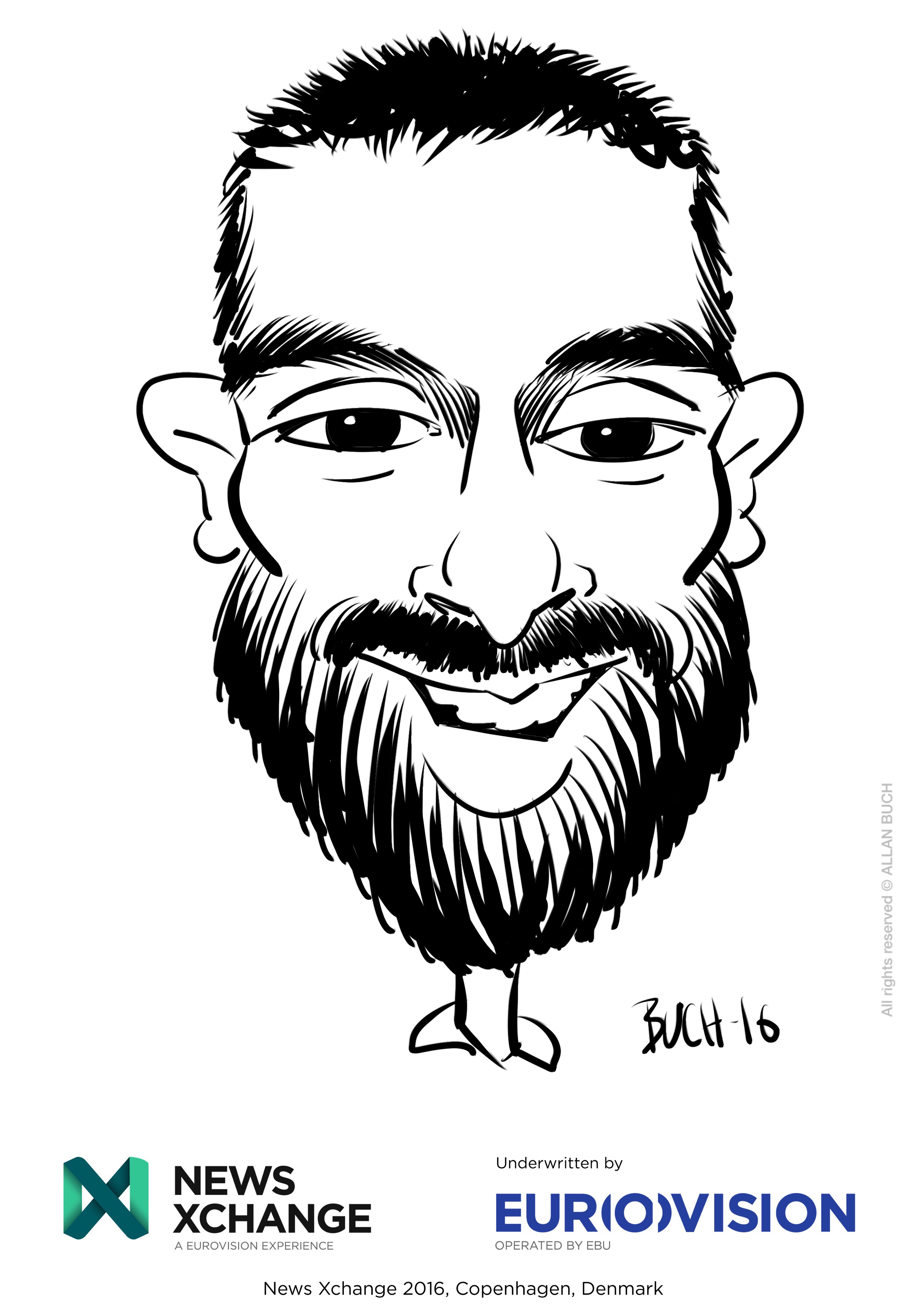 ipad Live karikatur med Allan Buch_02