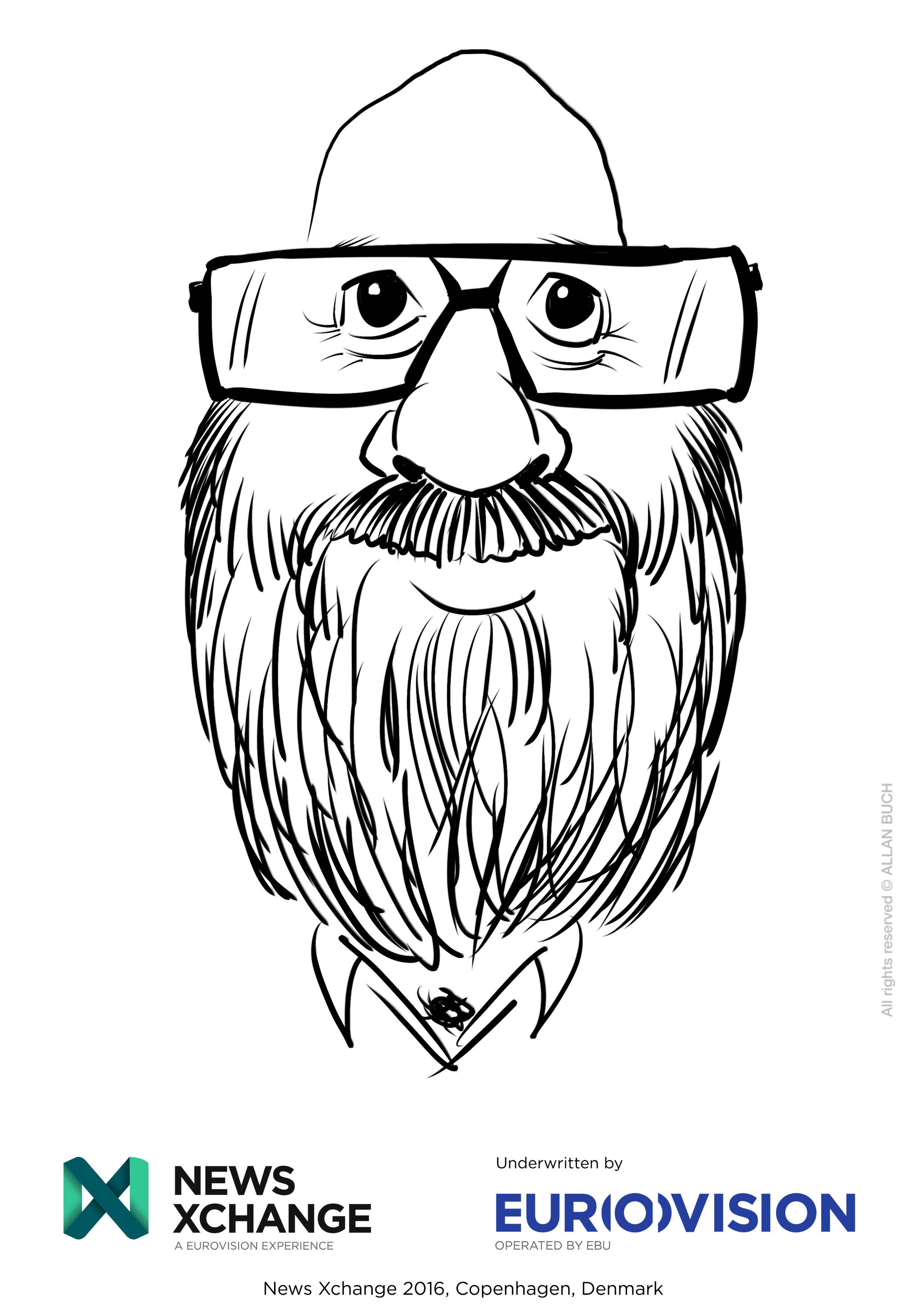 ipad Live karikatur med Allan Buch_10