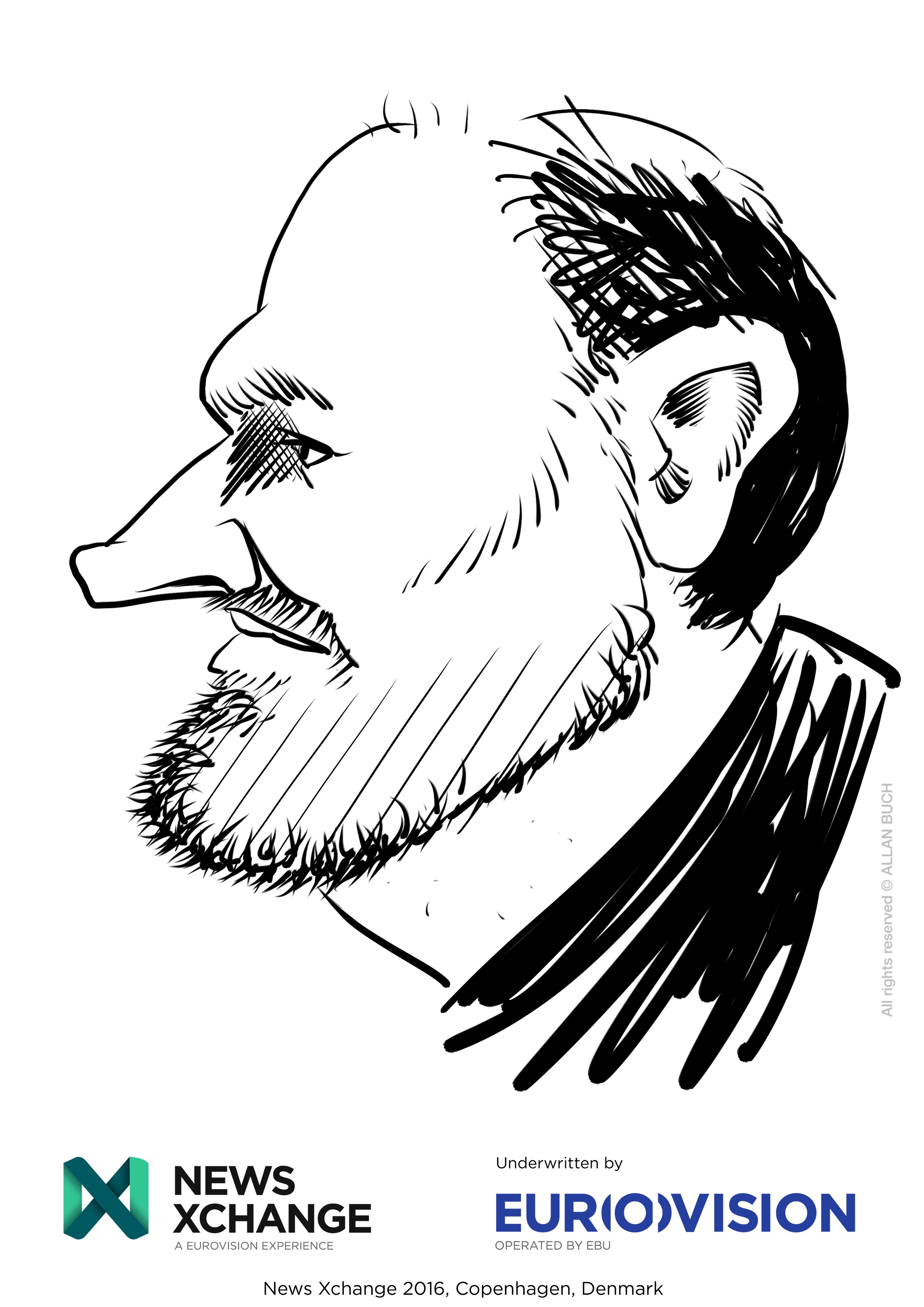 ipad Live karikatur med Allan Buch_19