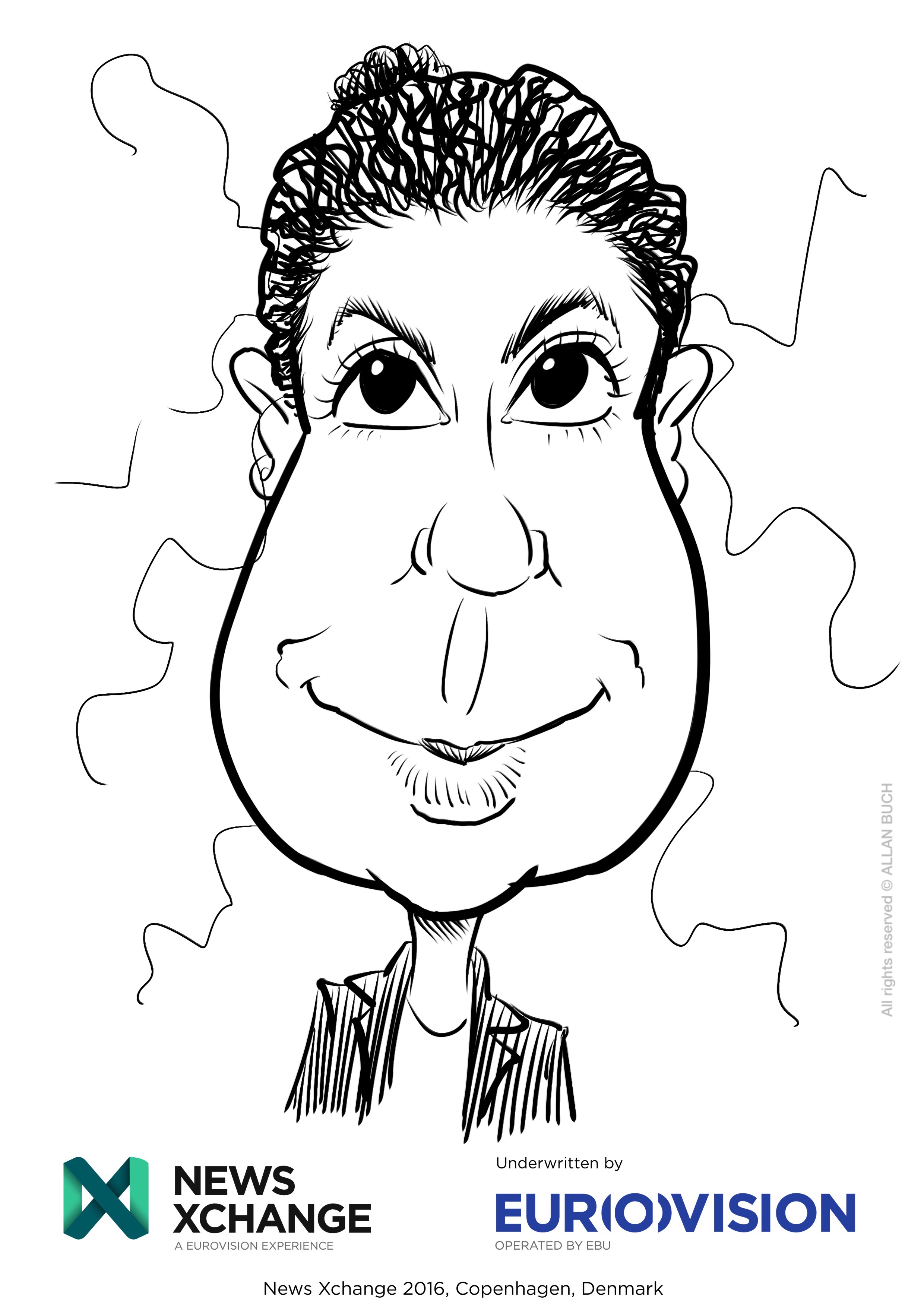 ipad Live karikatur med Allan Buch_22