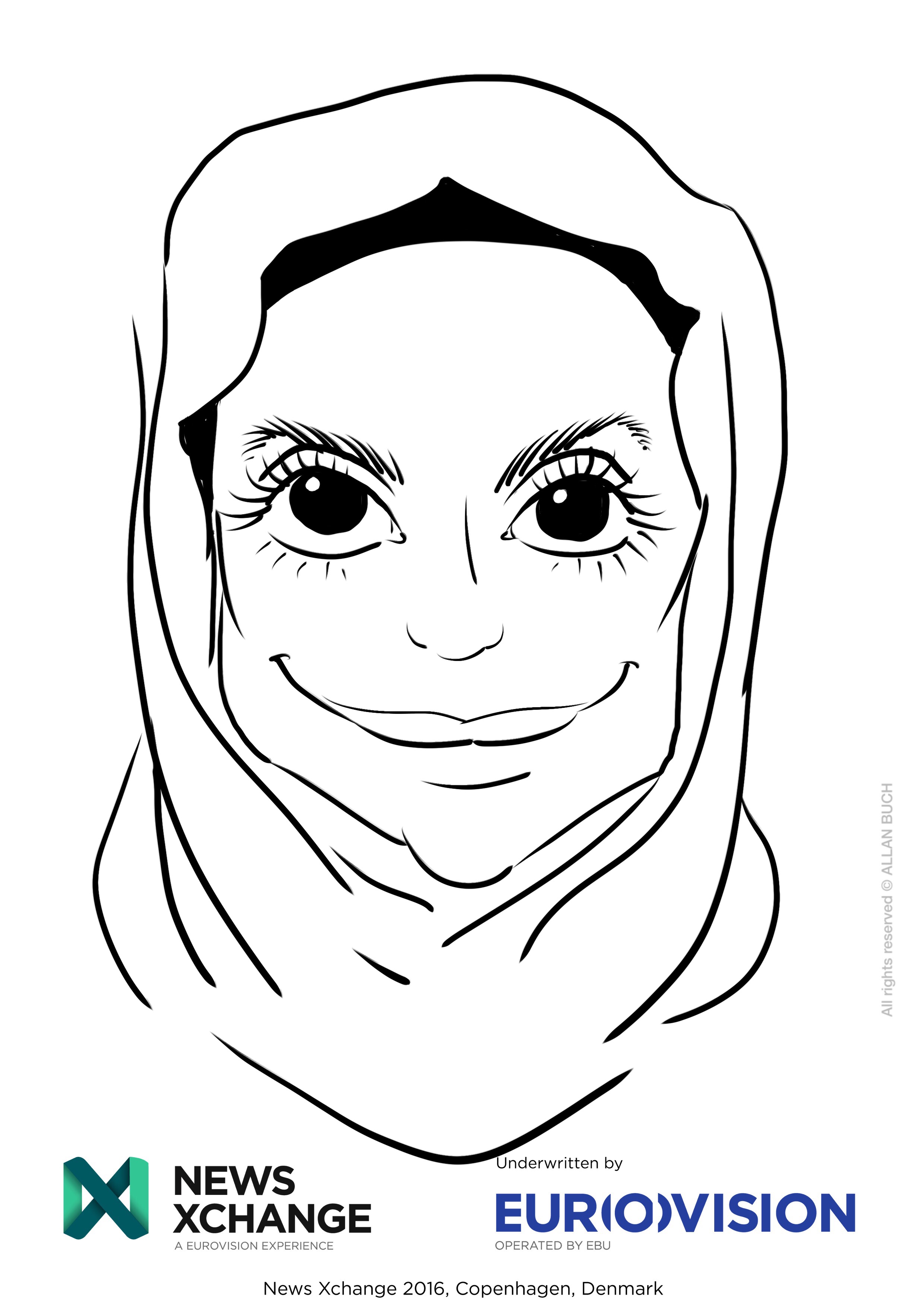 ipad Live karikatur med Allan Buch_30