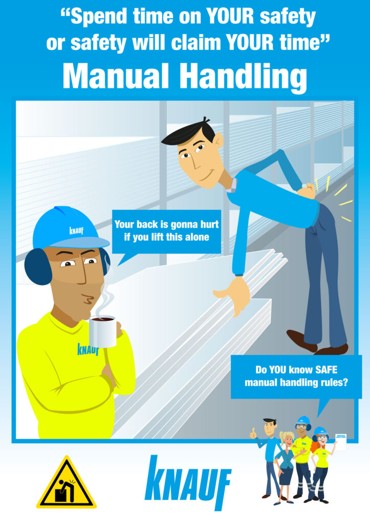 Knauf business Safety posters, safe work place , safe work environment