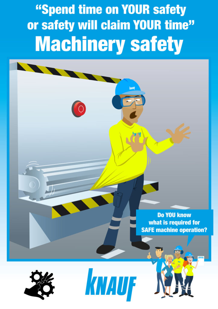 Knauf business Safety posters, safe work place , safe work environment