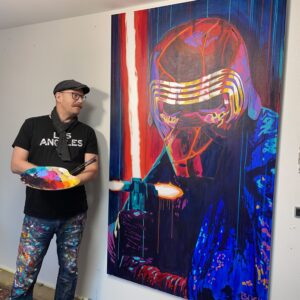 Kylo Ren Star wars maleri