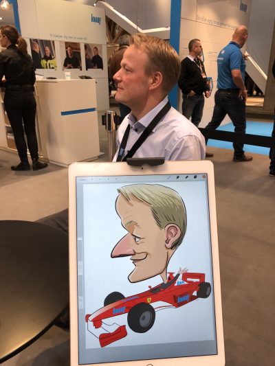ipad Live karikatur med Allan Buch. farve profilfoto2