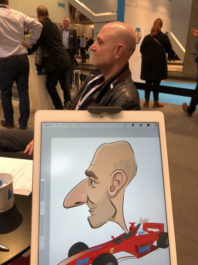 ipad Live karikatur med Allan Buch. farve profilfoto4