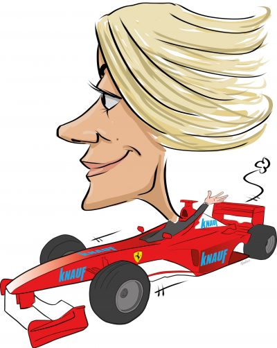 ipad Live karikatur med Allan Buch. farve profiltegning11