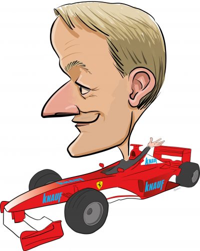 ipad Live karikatur med Allan Buch. farve profiltegning29